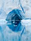 Glacier Sermiligaaq Fjord. Ammassalik area in Greenland, Tasiilaq, autumn Art Print